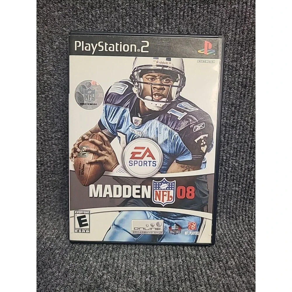 PS2 Madden NFL 08 (Sony PlayStation 2, 2007) Complete Tested